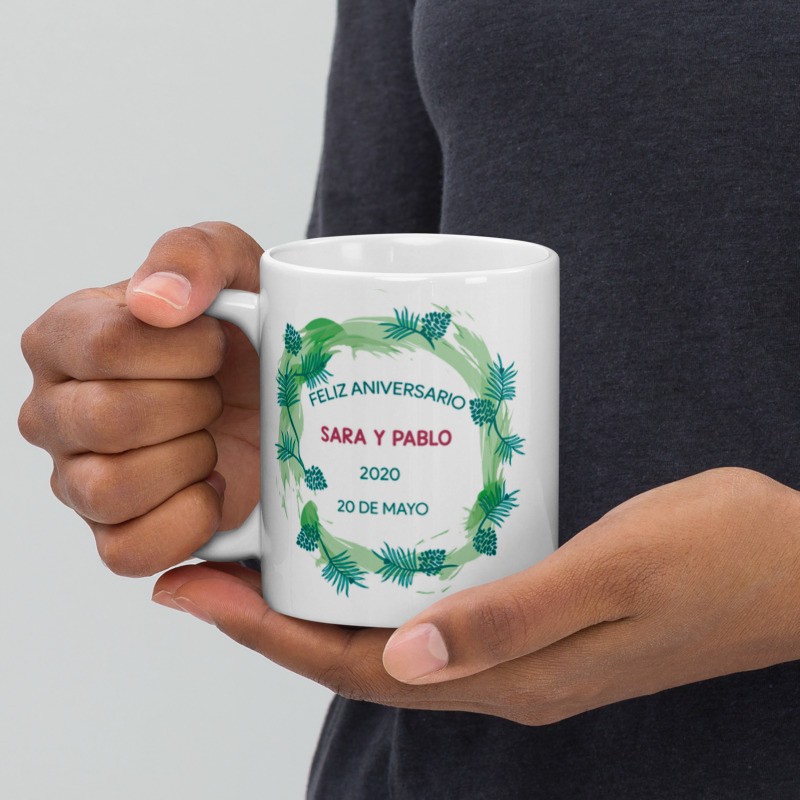 Taza personalizada con vuestra Canción Spotify